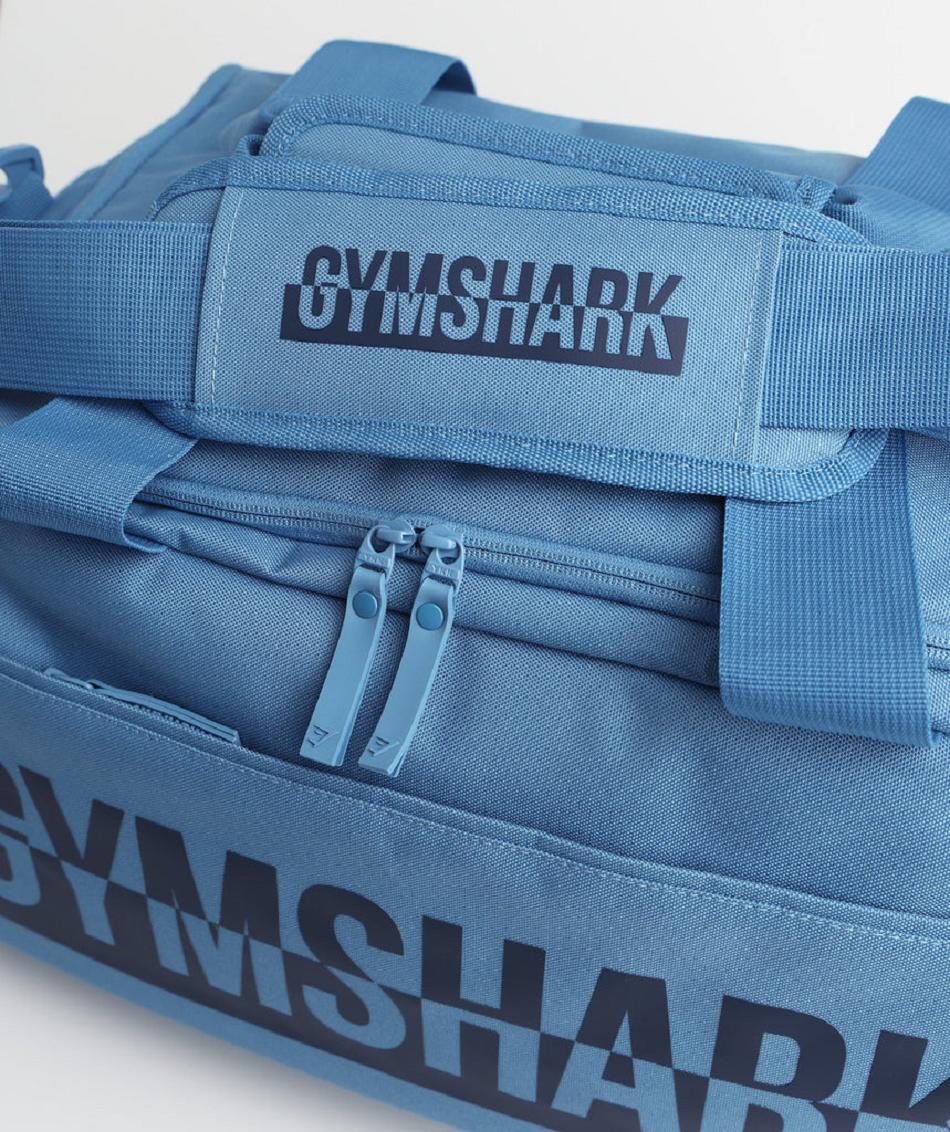 Bolsas Gymshark Bold Gym Accessories Azules | CO 4270ZUT